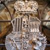 Kutna-Hora-schwarzenberg-family-coat-of-arms-made-of-real-human-bones